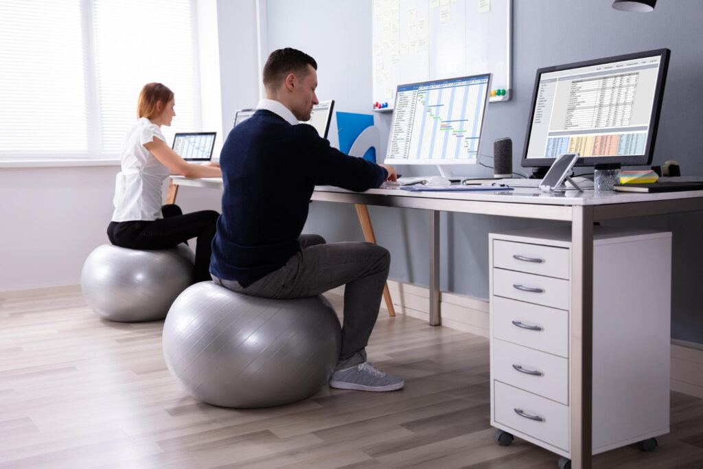 Workouts for people with sedentary jobs
