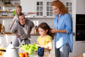 Healthy family lifestyle